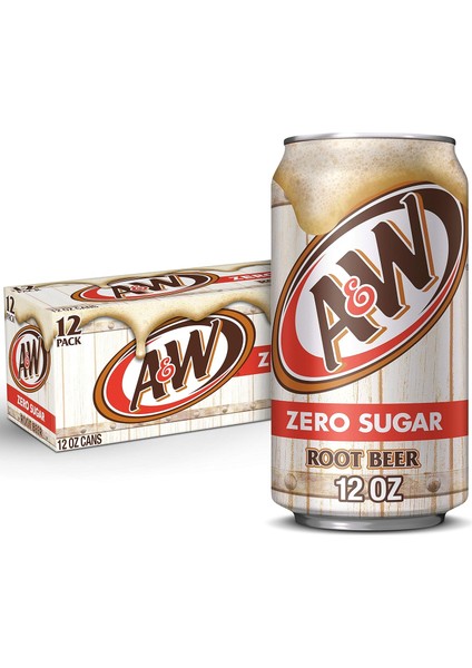 Root Beer Zero Sugar Soda 12 Adet