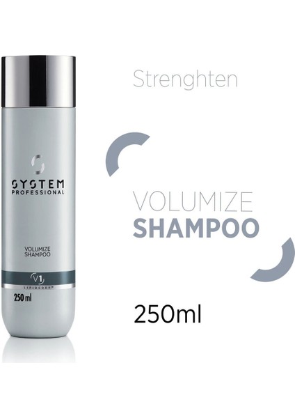 Volumize Keratin ve Bambu Özlü Şampuan 250 ml