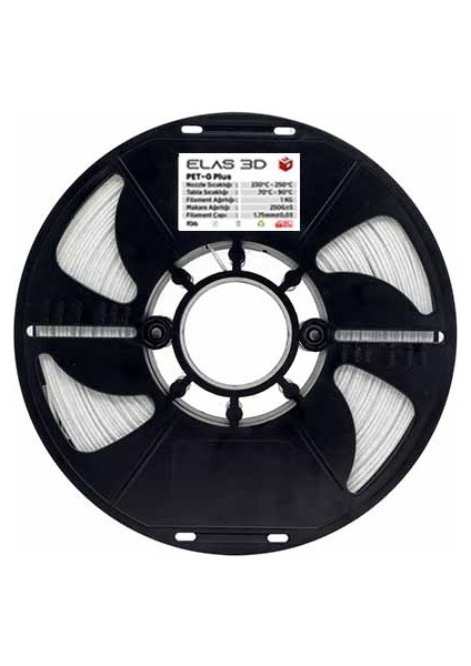 PETG Plus Filament Mermer 1.75MM 1kg