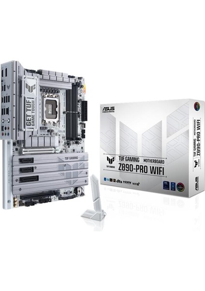 Tuf Gamıng Z890-PRO Wıfı Ddr5 9066MT/S 1xhdmı 1xdp 2xusb Type-C 4xm.2 Atx 1851P (Intel Ultra Processors Serıes 2)