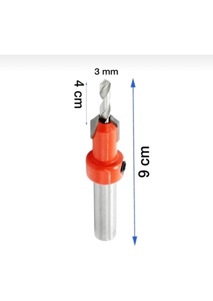 Havşa Matkap Ucu 3 mm