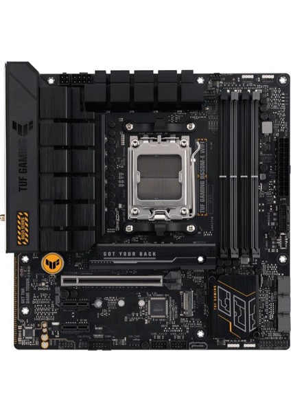 Tuf Gamıng B650M-E Wıfı Ddr5 6400MHZ 1xhdmı 2xdp 2xm.2 USB 3.2 Matx Am5 ( Amd Am5 7000 Serisi Işlemci Ile Uyumlu)
