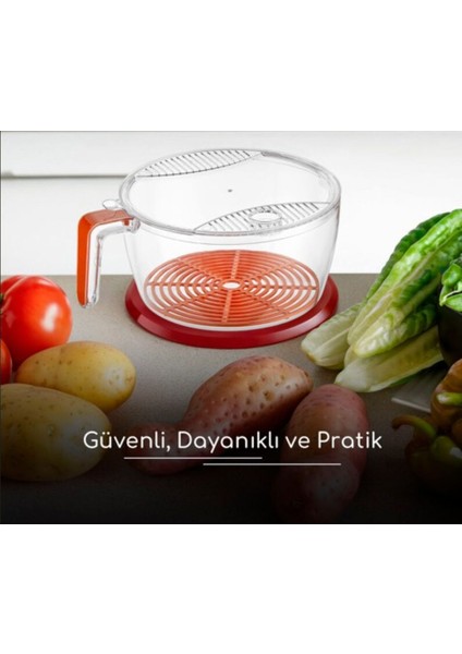 Çok Amaçlı Fonksiyonlu Sebze Prinç Yıkama Süzme Kurutma Süzgeci modelleri