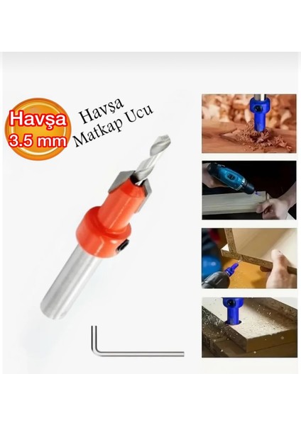 Havşa Matkap Ucu 3.5 mm