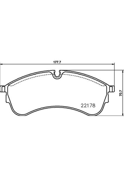 Ön Balata Fişsiz Volkswagen Crafter/man Tge 16> (Uzun Sase Çift Teker) (Aksesuarlı)
