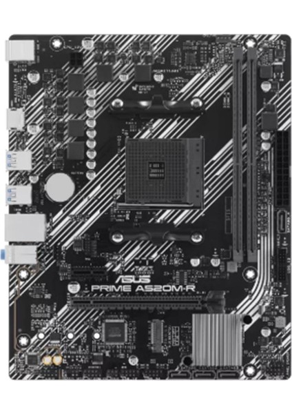 Prıme A520M-R Ddr4 5100MHZ 1xhdmı 1xm.2 Usb2.0 Matx Am4 (Amd Am4 5000/4000 /3000 Serisi Ile Uyumlu)