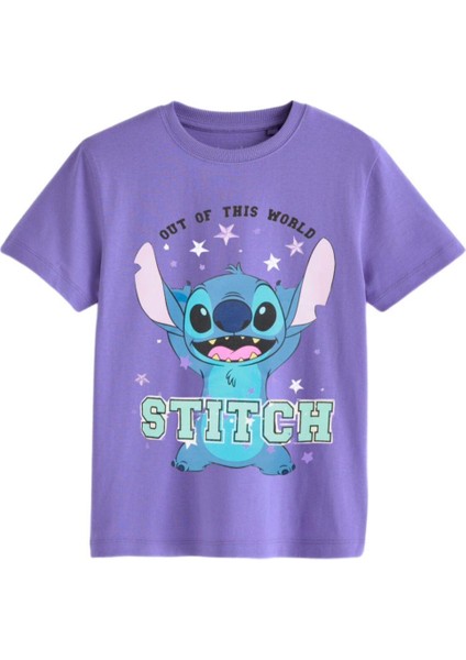 Stitch Kız Çocuk Tişört