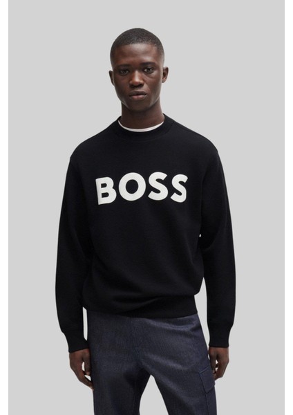 Regular Fit Pamuklu Erkek Sweatshirt Lacivert