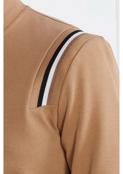 Regular Fit Uzun Kollu Erkek Sweatshirt Bej