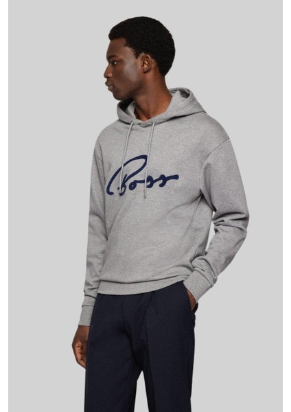 Erkek Seeger 84 Regular Fit Sweatshirt Gri