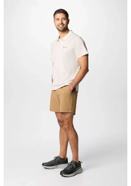 Erkek AO3828 Alpine Chill Pro Polo Kısa Kollu T-Shirt - Bej fiyatları