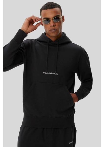 Calvın Klein Erkek Sweatshırt Siyah