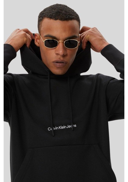 Calvın Klein Erkek Sweatshırt Siyah
