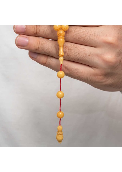 Yuvarlak Sıkma Kehribar Tesbih modelleri