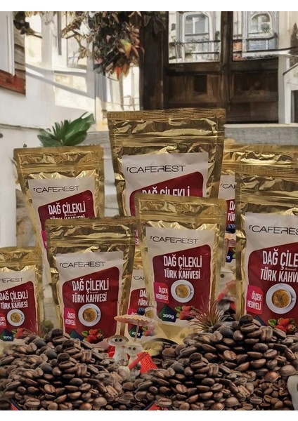 Dağçilekli Türk Kahvesi