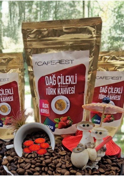 Dağçilekli Türk Kahvesi