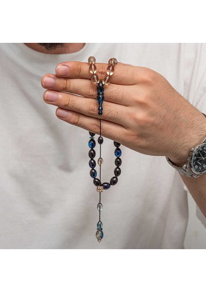 Sıkma Kehribar Tesbih