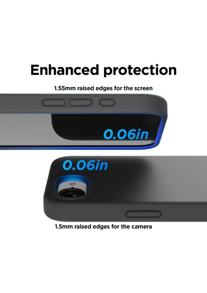 Apple iPhone 16E Kılıf Lansman Liquid Magsafe Şarj Destekli Hassas Butonlu Yumuşak Mat Hisli Kadife Kapak