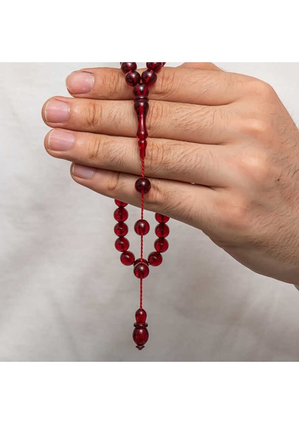 Yuvarlak Sıkma Kehribar Tesbih modelleri