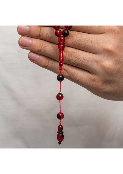 Yuvarlak Sıkma Kehribar Tesbih modelleri