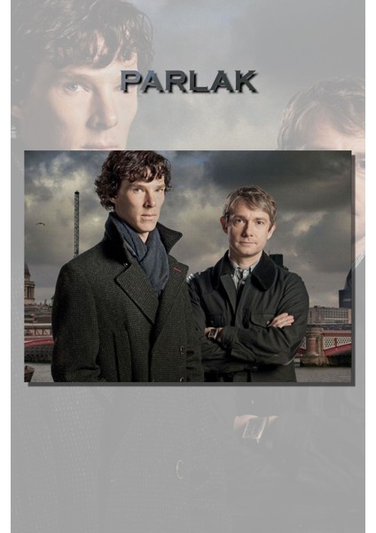 Sherlock Holmes Benedict Cumberbatch Dizi Poster-Duvar Kağıdı Yüksek Kalite