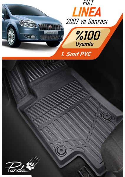 Fiat Linea 2007 - Sonrası 4d Havuzlu Paspas Takımı