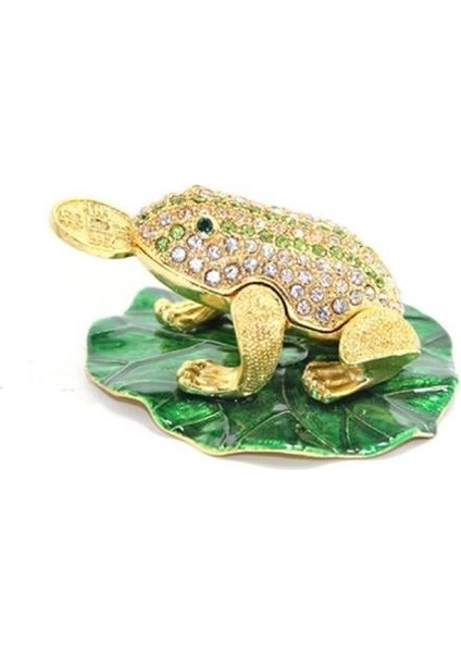 Swarovski Taşlı Tekli Kurbağa Model 2