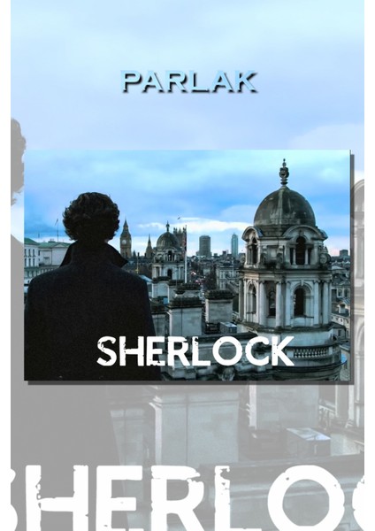 Sherlock Holmes Benedict Cumberbatch Dizi Poster-Duvar Kağıdı Yüksek Kalite