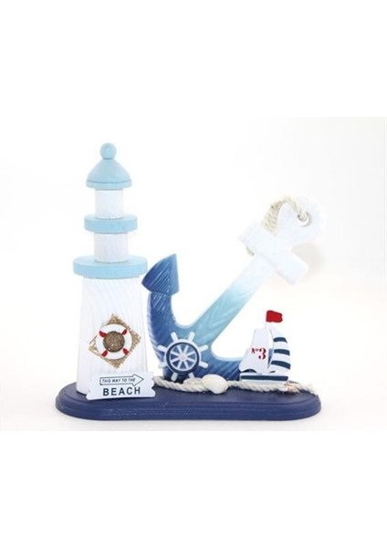 Ahşap Marin Çapalı Deniz Feneri