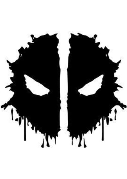 Deadpool Sticker 10 x 9 cm