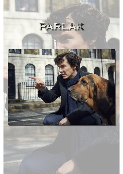 Sherlock Holmes Benedict Cumberbatch Dizi Poster-Duvar Kağıdı Yüksek Kalite