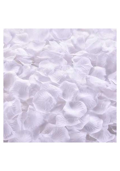 Beyaz 100 Adet 100/500/1000 Adet Yapay Ipek Gül Yaprakları Simülasyon Düğün Çiçek Petal Sevgililer Günü Düğün Çiçek Dekorasyon Için 50% (Yurt Dışından)