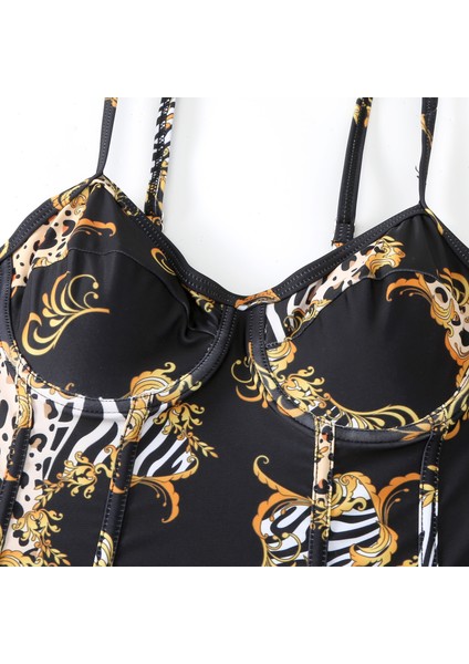 Mayo Şifon Etek Stili Bikini (Yurt Dışından)