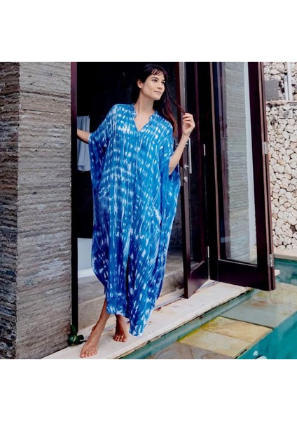 Hırka Güneş Koruyucu Kıyafet Plaj Elbisesi Bikini Dış Mayo Bluz Bornoz (Yurt Dışından)