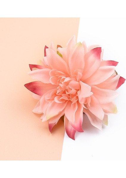Kan Rengi 10 Parça 10 Adet 10 cm Yapay Bitkiler Dekoratif Çiçekler Ipek Gerbera Ev Düğün Için Noel Dekor Diy Çelenk Sahte Ercik Broş (Yurt Dışından)