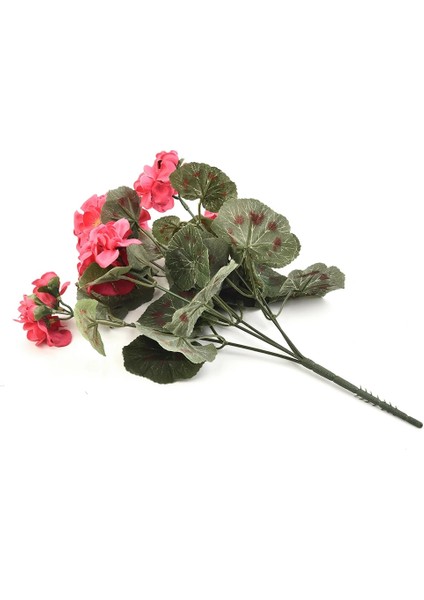Beyaz 36 cm Yapay Sardunya Kırmızı Pembe Çiçekler Bitki Yapay Bitkiler Yapay Çiçek Düğün Bahçe Ev Için Noel Dekoru (Yurt Dışından)
