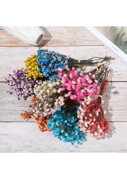 Red2 Mini Dekoratif Kurutulmuş Çiçekler Babysbreath Çiçek Buketi Doğal Bitkiler Düğün Ev Dekorasyon Için Çiçek Korur (Yurt Dışından) modelleri