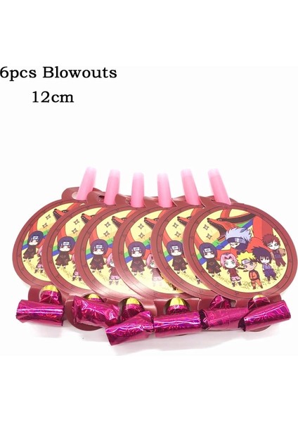 PLATES-10PCS Uzumaki Narutoed Ninja Anime Karikatür Oyunu Parti Malzemeleri Çocuklar Doğum Günü Partisi Tek Kullanımlık Sofra Masa Örtüsü Bebek Duş Dekor (Yurt Dışından) modelleri