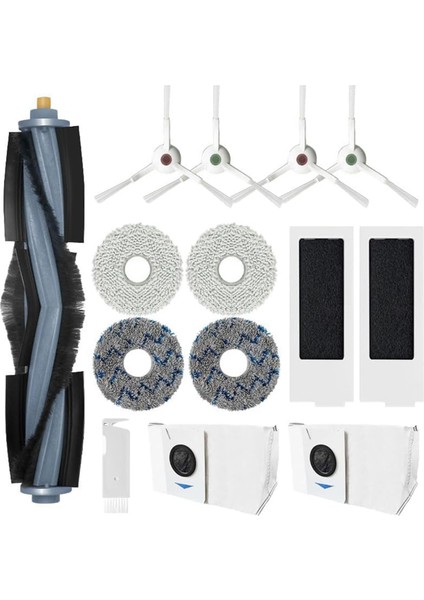 Ecovacs Deebot T20 Omni / T20 Pro / T20 Pro Plus / T20 Max Robot Vauum Yedek Parçaları Için Aksesuar Kiti (Yurt Dışından)