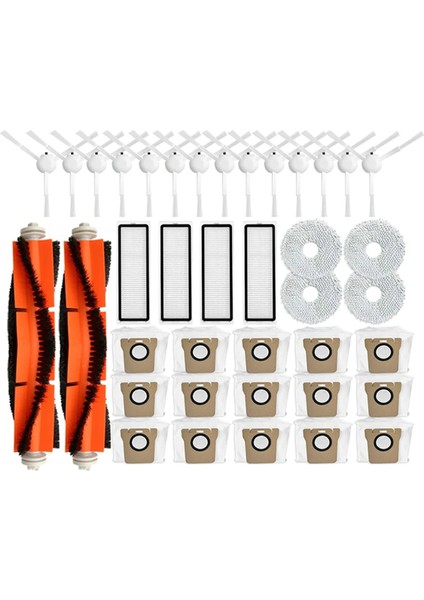 Xıaomı Mijia Omni 1s B101CN B116 X10+ Dreame L10S Ultra / S10 Pro Ana Yan Fırça Hepa Filtre Paspas Toz Torbası Parçaları (Yurt Dışından)