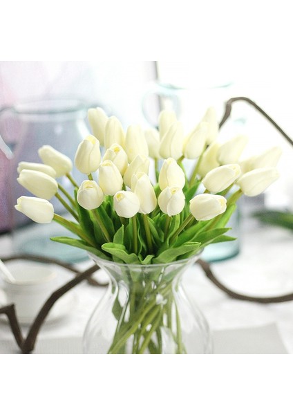 Renk 5 3 Adet 3/5/10 Adet Lale Çiçek Yapay Lale Buketi Pe Köpük Sahte Çiçek Düğün Töreni Için Dekor Ev Bahçe Buketi (Yurt Dışından) fiyatları
