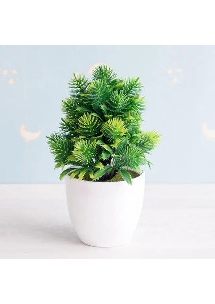 19 Yenı Yapay Bitkiler Bonsai Küçük Ağaç Saksı Bitkileri Ev Dekorasyon Otel Bahçe Dekor Için Sahte Çiçekler Saksı Süsler (Yurt Dışından)