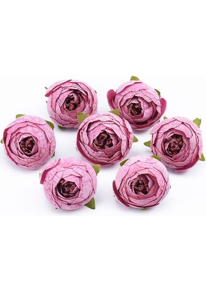 Stil 2 10 Adet Dekoratif Çiçekler Duvar Düğün Gelin Aksesuarları Gümrükleme Diy Hediyeler Kutusu Yapay Çiçekler Scrapbooking Ipek Çay Güller (Yurt Dışından)