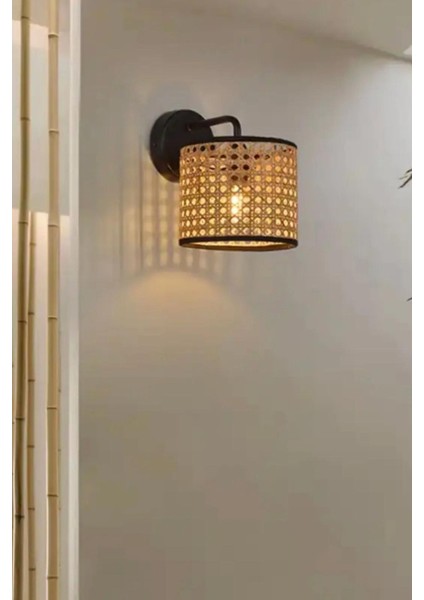 Pena Siyah Rattan Aplik