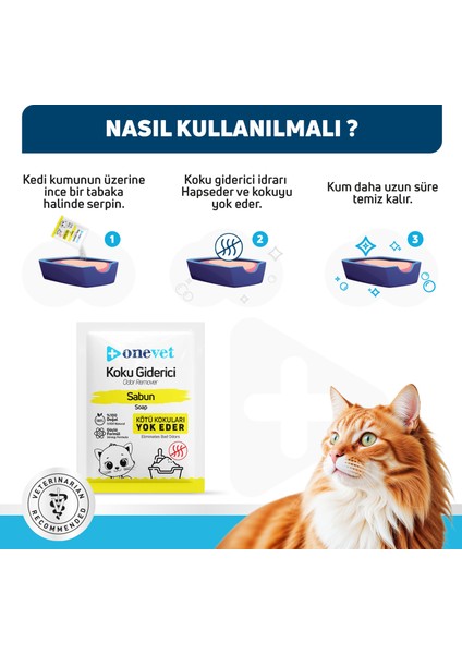 Kedi Kumu Koku Sabun Kokulu 25 Gr. OC201B15 fırsatları