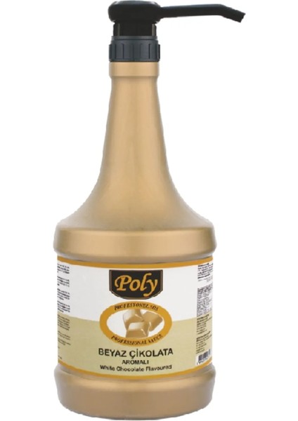 Profesyonel Beyaz Çikolata Sos 2.5 kg