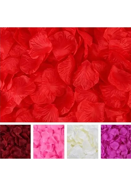 Açık Pembe 1000 Adet 1000/3000 Adet Satış Gül Çiçek Yaprağı Düğün Ipek Beyaz Yapraklar Düğün Parti Dekoru Kırmızı Gül Yaprağı Yapay Çiçekler Malzemeleri 50% (Yurt Dışından)