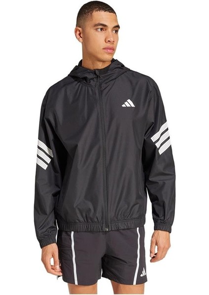 Siyah Erkek Ceket GYM+3S WNDBREAK JM6753 Siyah Erkek Ceket GYM+3S WNDBREAK JM6753