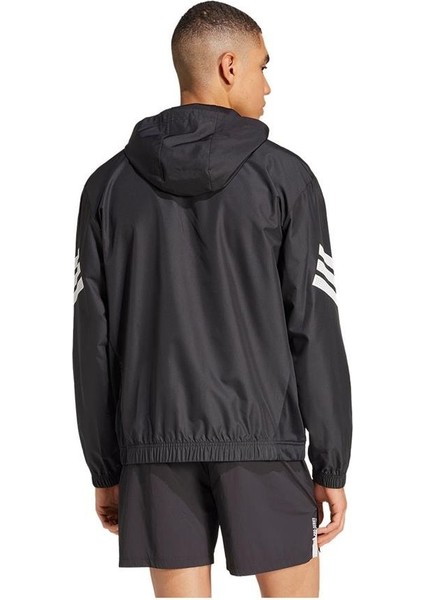 Siyah Erkek Ceket GYM+3S WNDBREAK JM6753 Siyah Erkek Ceket GYM+3S WNDBREAK JM6753