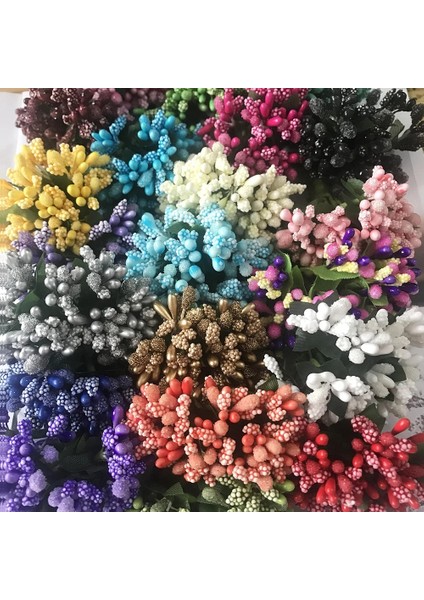 Stil 6 12 Adet/grup Yapay Çiçek Küçük Meyveler Ercik Tel Kök/evlilik Yaprakları Dıy Çelenk Düğün Scrapbooking Kutusu Dekorasyon Zanaat (Yurt Dışından) fiyatları